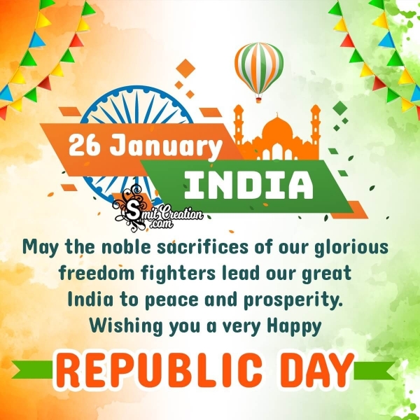 Great Message Pic On Republic Day