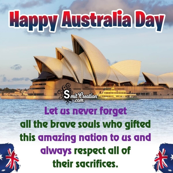 Happy Australia Day Quote Picture