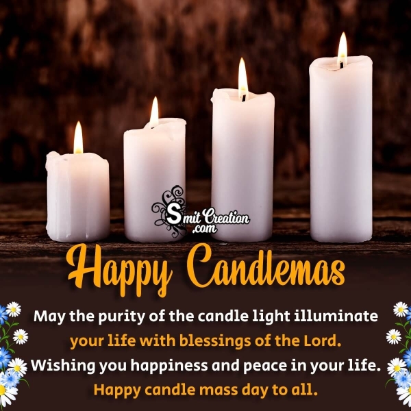 Happy Candlemas Message Pic