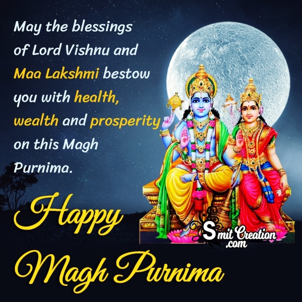 Blessed Maghi Purnima Wish Image