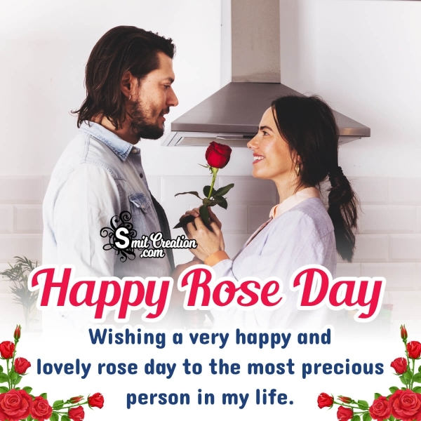 Happy Rose Day Wish Pic For Boyfriend
