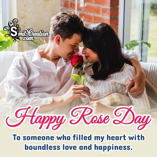 Happy Rose Day Wishing Image For Girlfriend