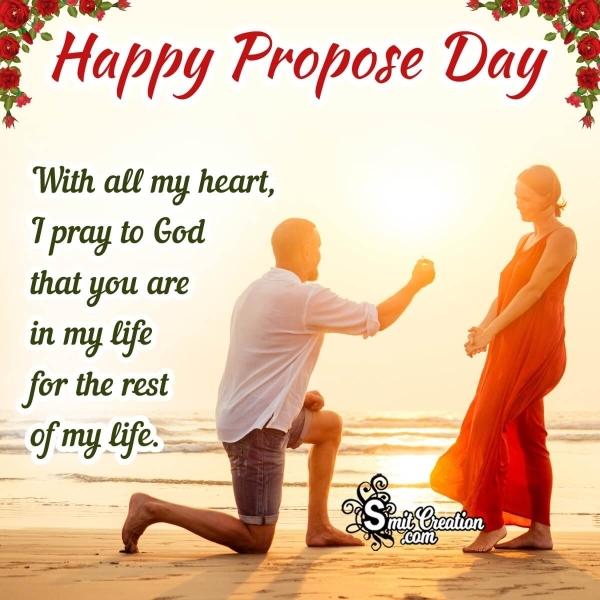 Propose Day Message Image For GF