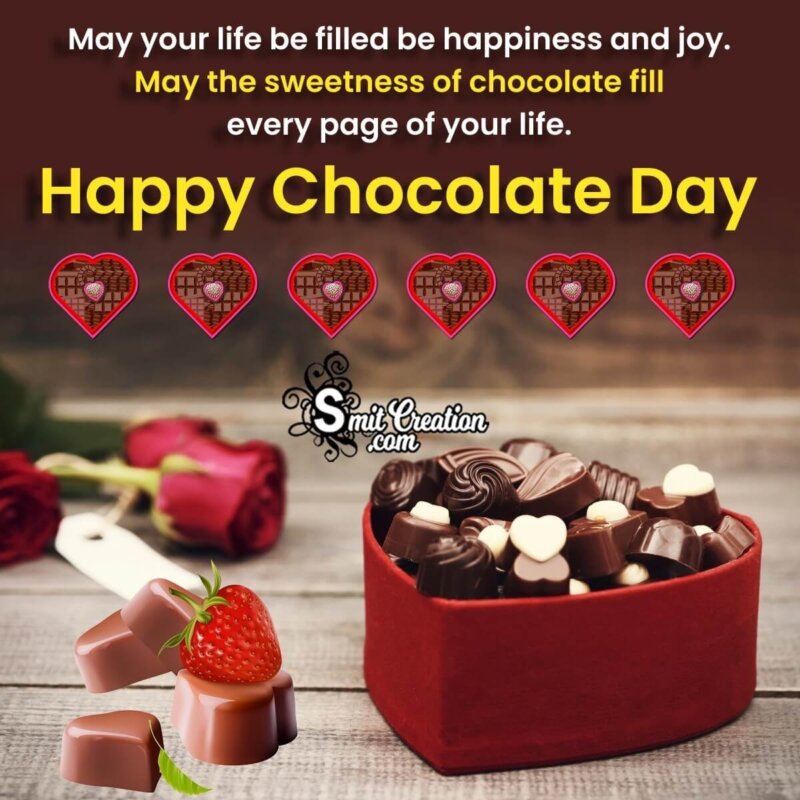 Chocolate Day Wishes, Messages, Quotes Images - SmitCreation.com