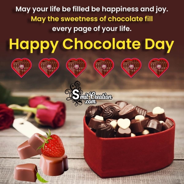 Happy Chocolate Day Wish Picture