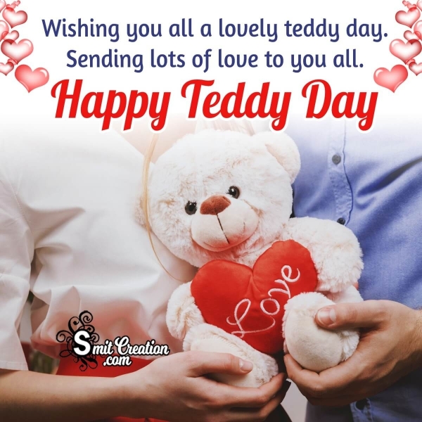 Teddy Day Greeting Photo