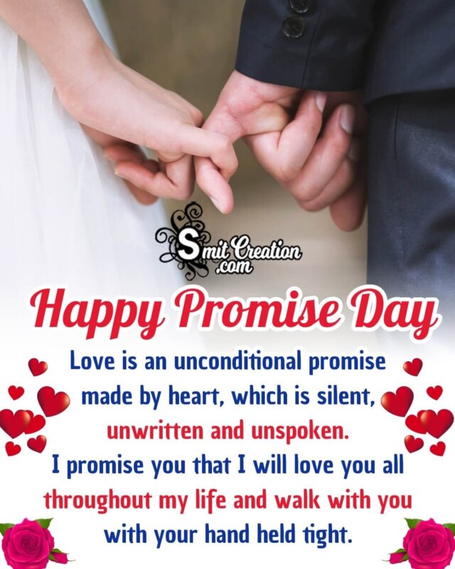 Promise Day Message Picture - SmitCreation.com
