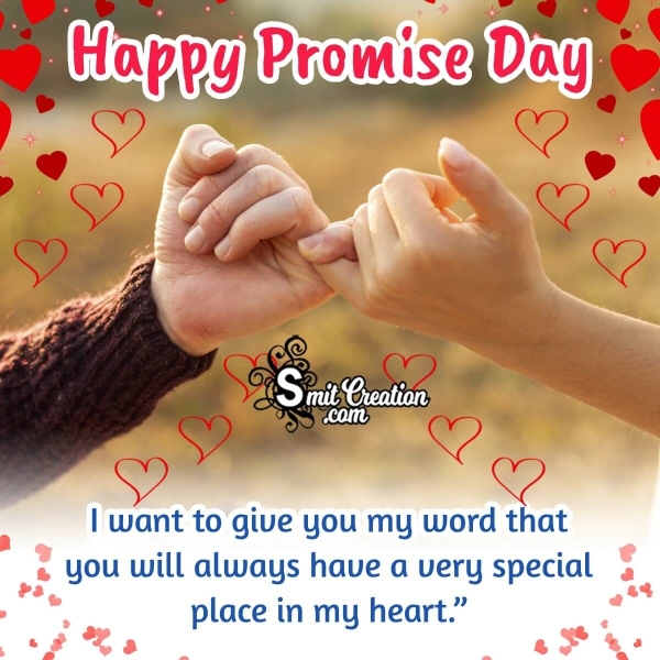 Happy Promise Day Message Pic For Lover