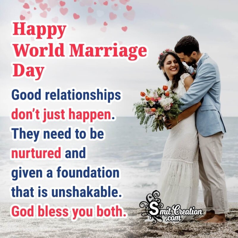 World Marriage Day Wishes, Messages, Images - SmitCreation.com