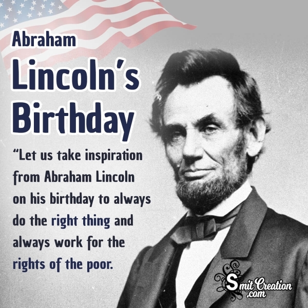 Abraham Lincoln’s Birthday Wishes, Messages, Quotes Images