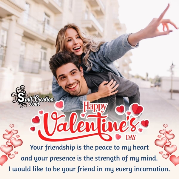 Happy Valentine’s Day Message Picture For Friends