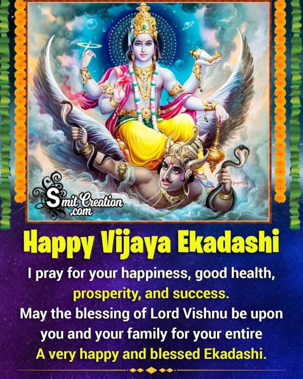 Happy Vijaya Ekadashi Message Photo