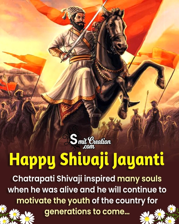 Chatrapati Shivaji Jayanti Message Pic