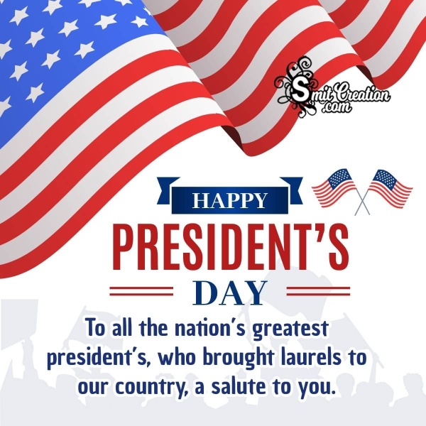 President’s Day Message Pic