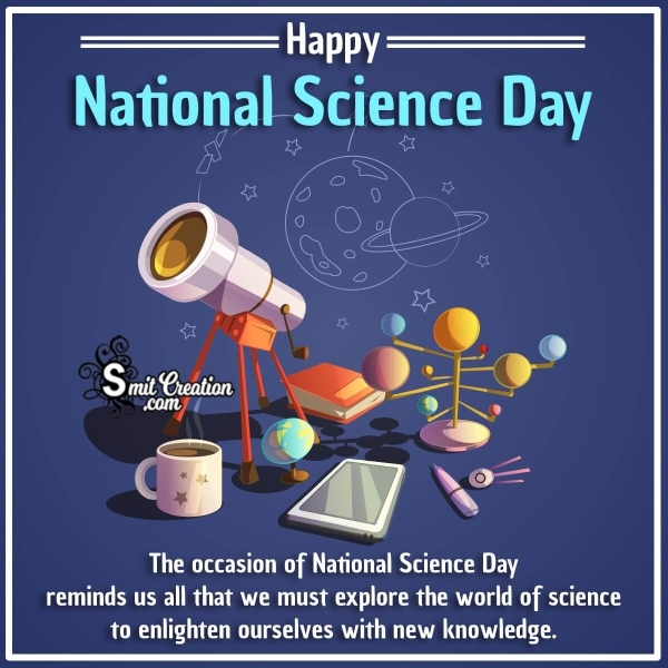 National Science Day Message Photo