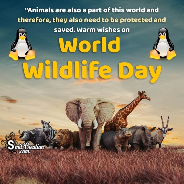 World Wildlife Day Quote Picture