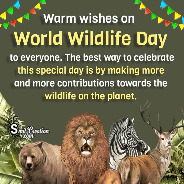 World Wildlife Day Status Picture