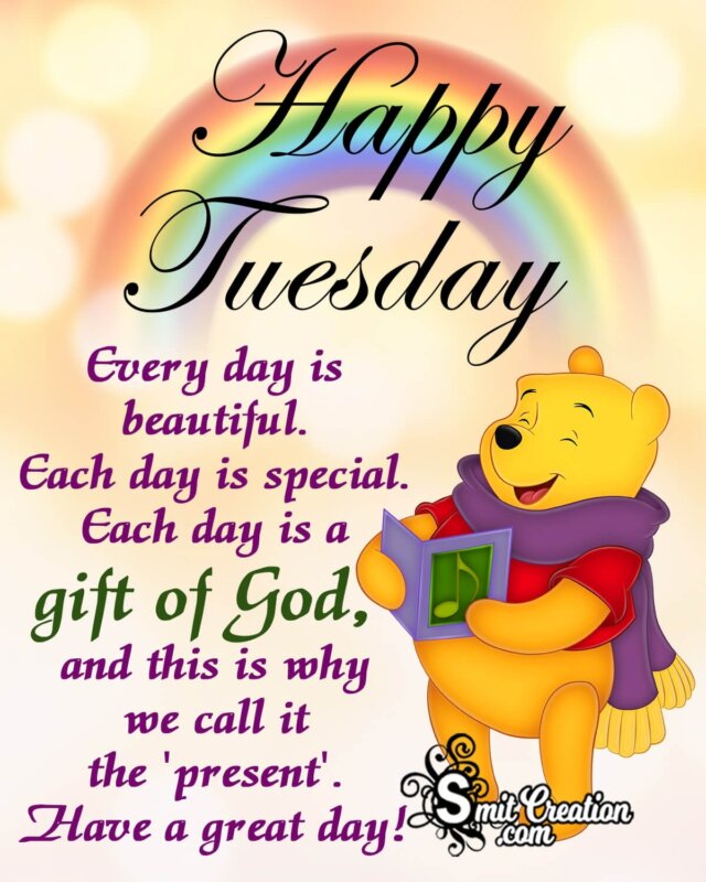 Happy Tuesday Quote Pic - SmitCreation.com