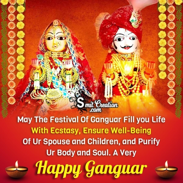 Happy Gangaur Greeting Pic