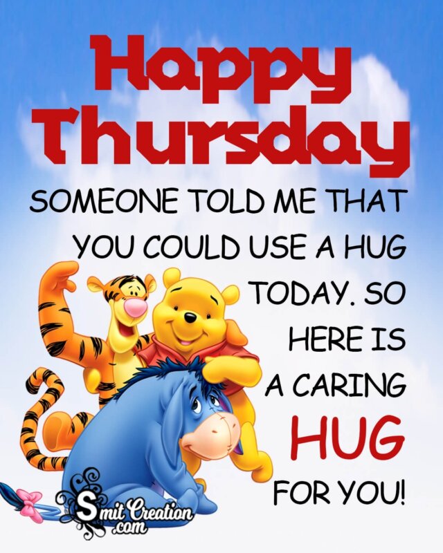 Happy Thursday Hug For You 