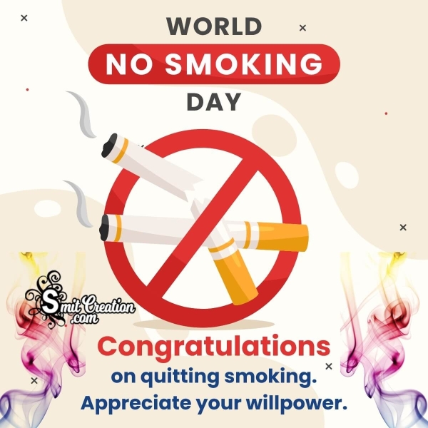 World No Smoking Day Message Photo