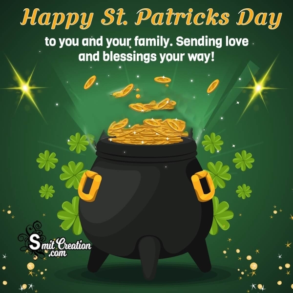 St. Patrick’s Day Wish Pic For Friends