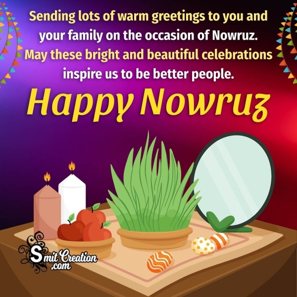 Happy Nowruz Greeting Image