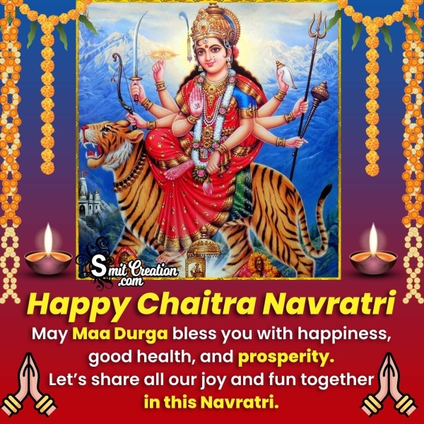 Chaitra Navratri Wishing Photo