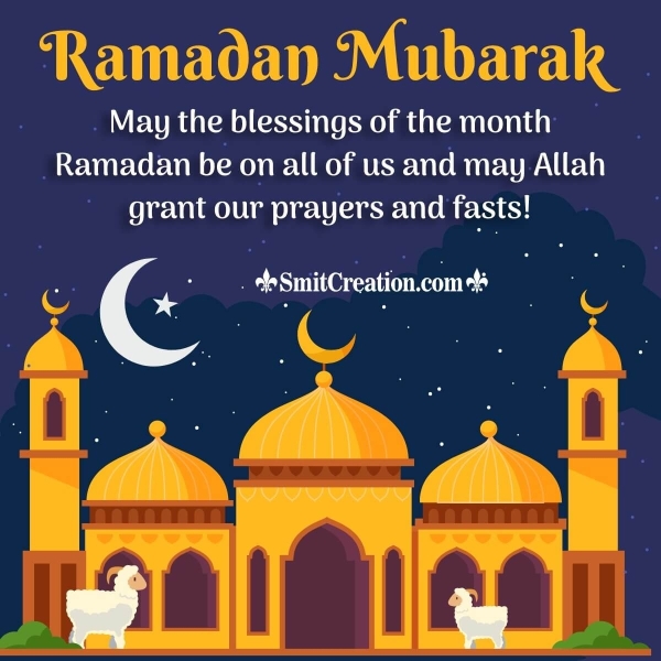 Ramadan Mubarak Wish Picture