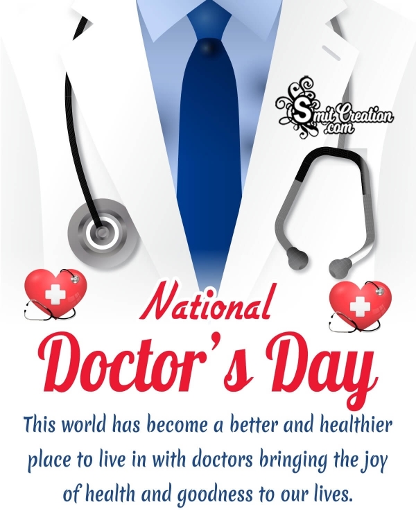 National Doctor’s Day Wonderful Message Photo