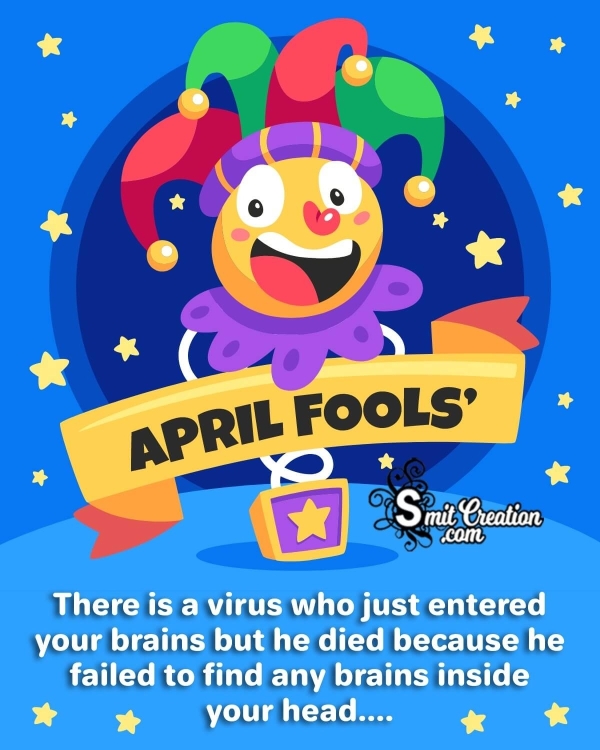 Funny April Fool’s Message Image For Friends