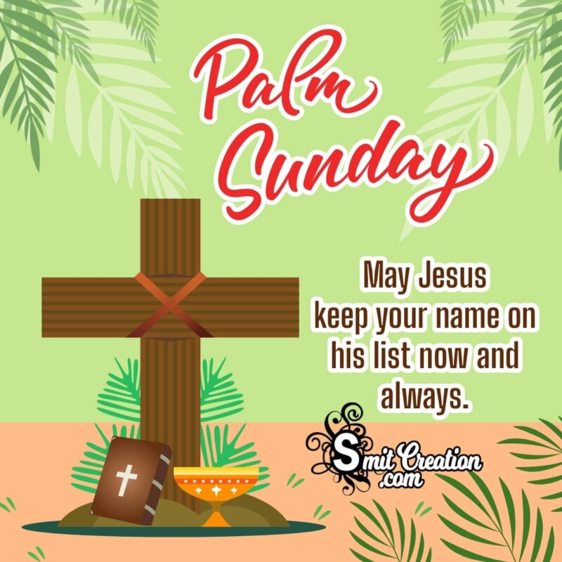 Happy Palm Sunday Blessings, Wishes, Messages Images ...