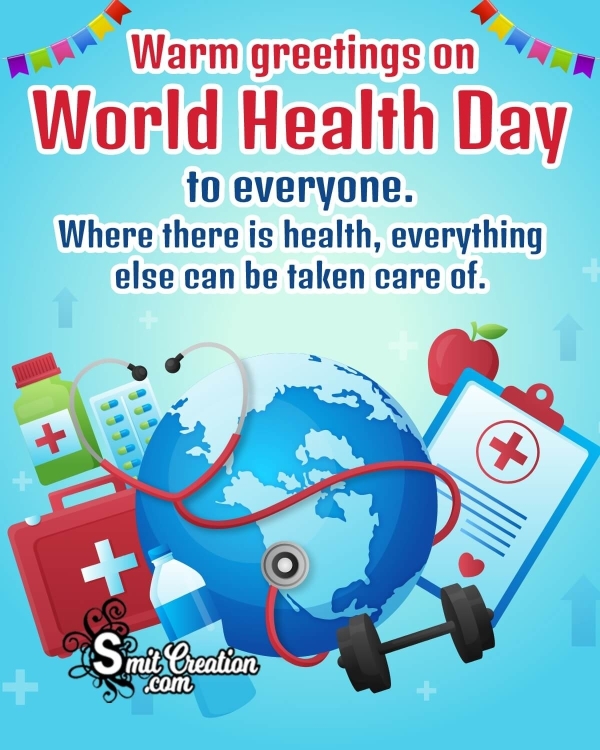 World Health Day Greeting Image