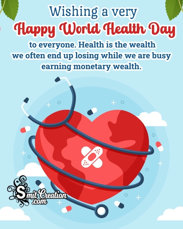 World Health Day Wishing Image