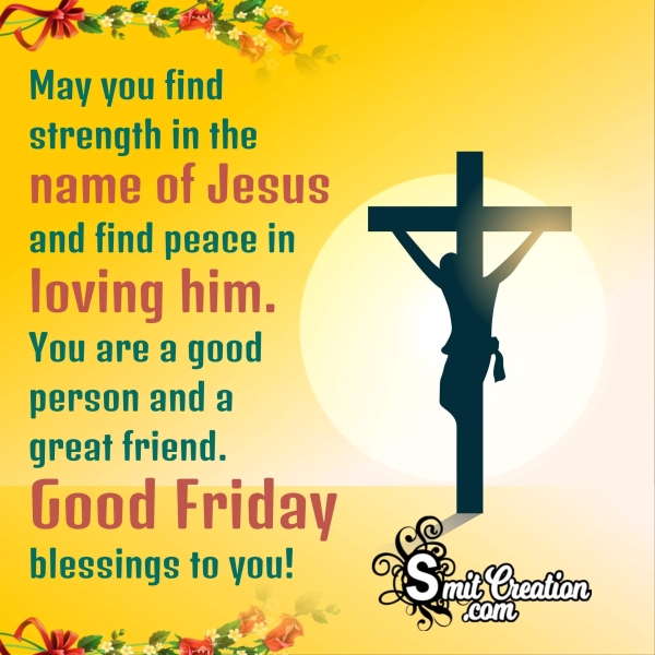 Good Friday Wish Picture For Friends
