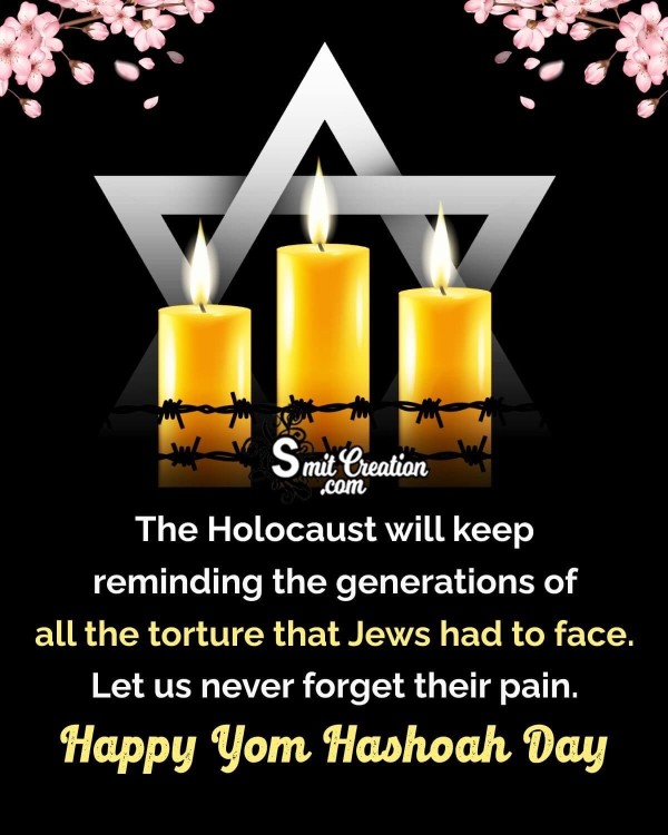 Yom Hashoah Greeting Image