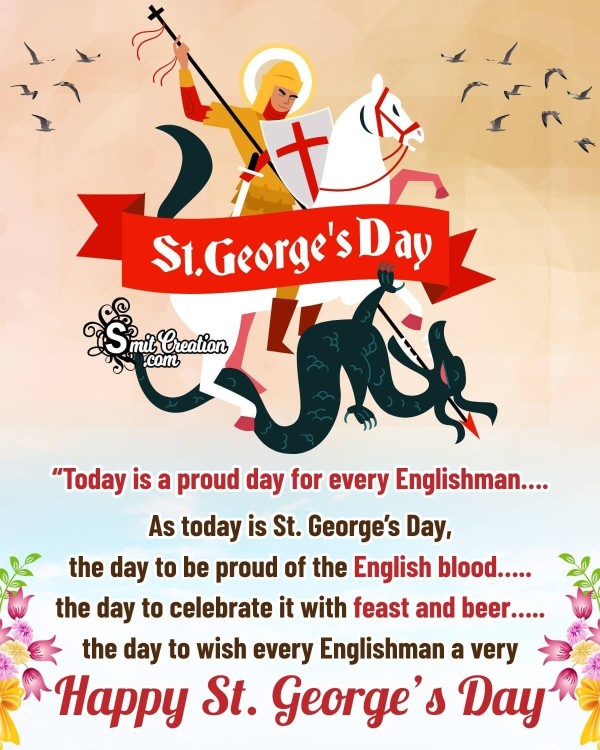 Happy St. George’s Day Status Pic