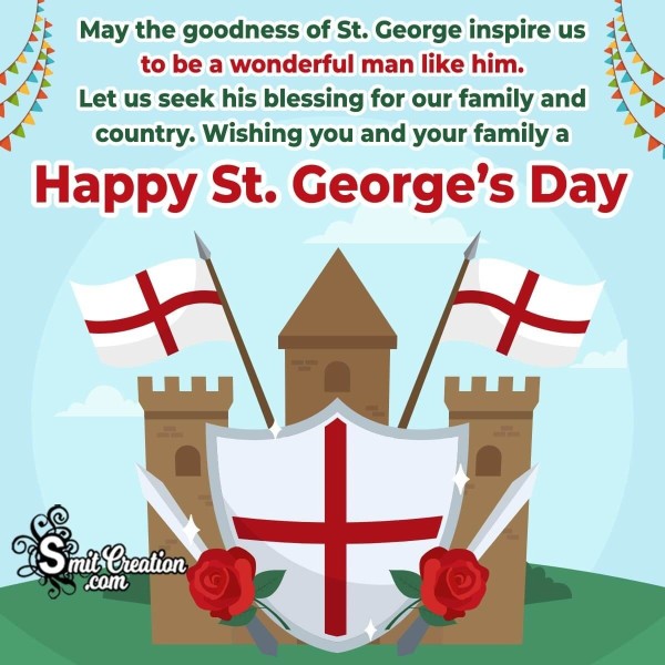 St. George’s Day Message Picture