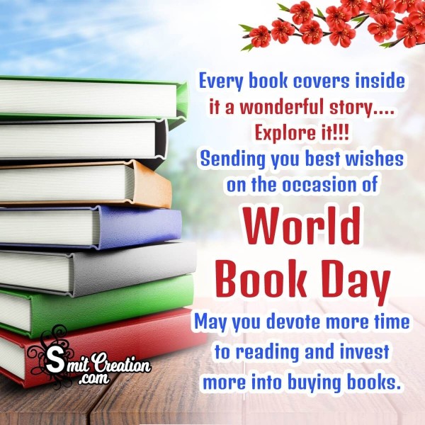 World Book Day Message Picture
