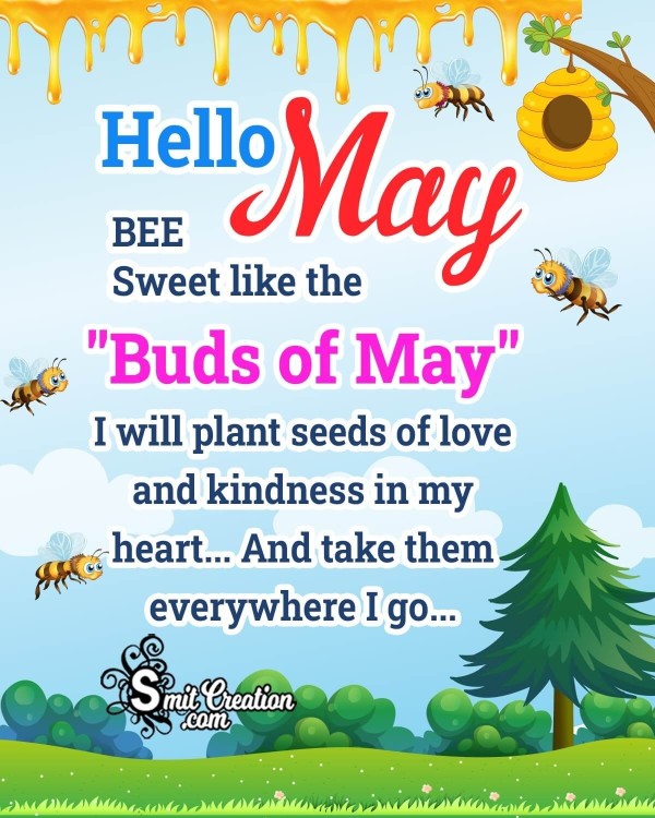 Best Hello May Month Wish Photo