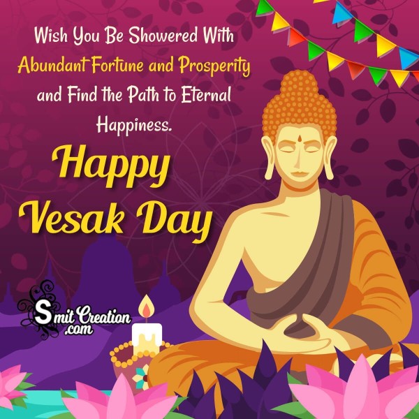 Happy Vesak Day Wish Picture