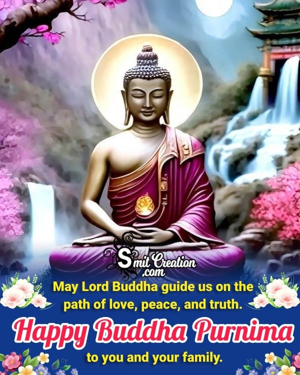 Buddha Purnima Wish Pic For Friends And Family
