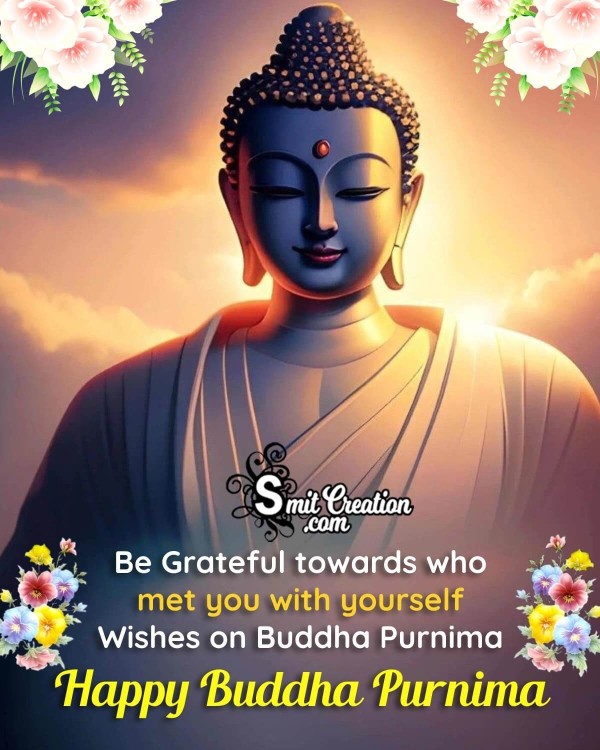 Happy Buddha Purnima Message Photo