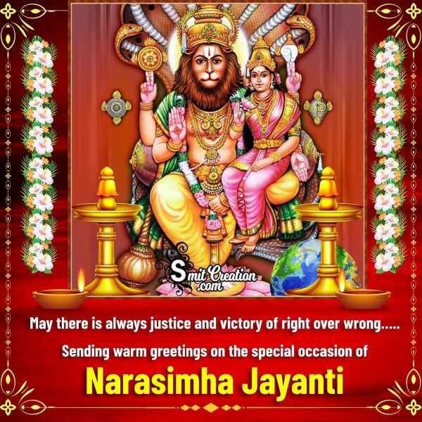 Happy Narasimha Jayanti Wish Picture