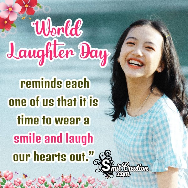 Happy World Laughter Day Status Pic