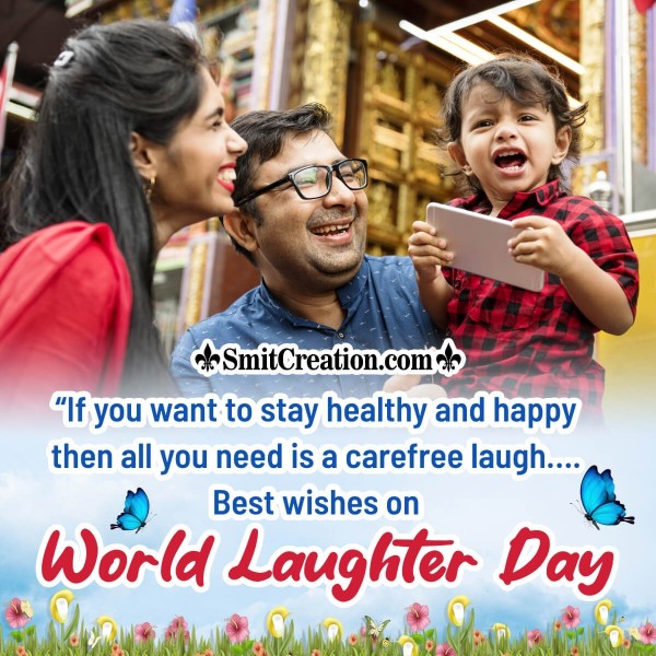 World Laughter Day Greeting Image