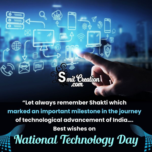 National Technology Day Greeting Image