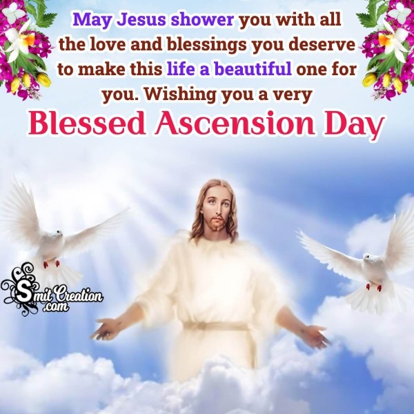 Blessed Ascension Day Wish Photo