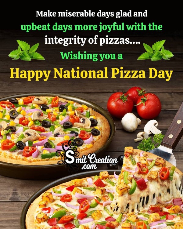 National Pizza Party Day Status Picture