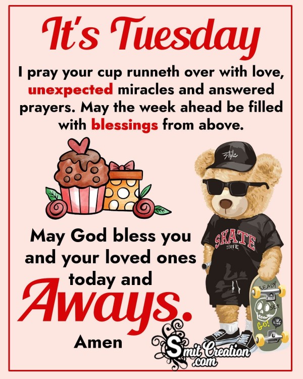 Blessed Tuesday Status Picture